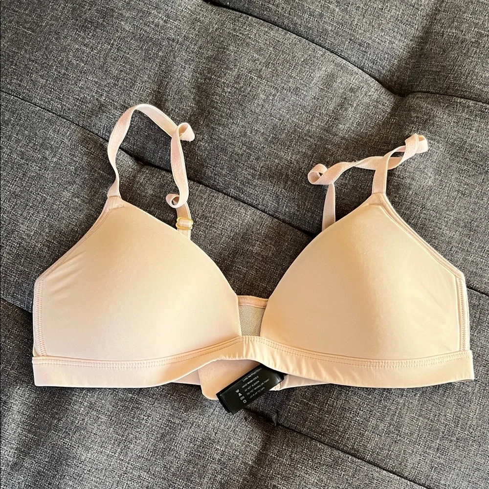 Elegant Beige Women's Pepper  Bra size Small